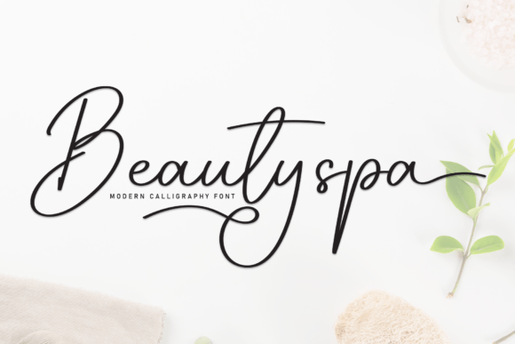 Beautyspa: A Script Font That Elevates Brand Design