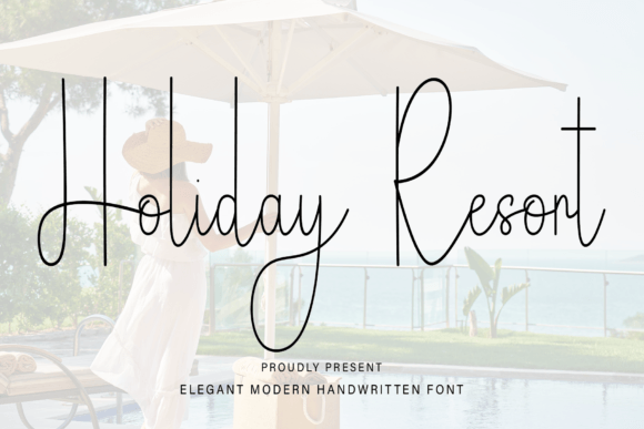 Discover Holiday Resort: The Perfect Font for Engaging Digital Campaigns