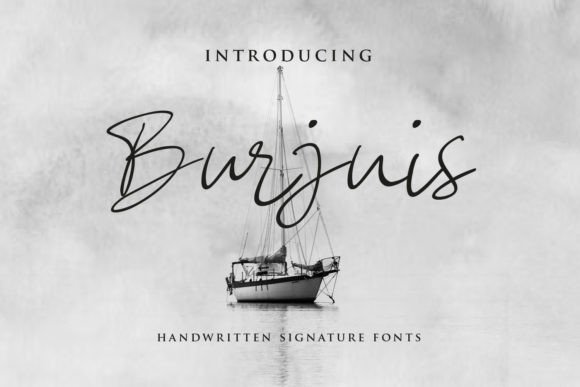 Enhance Your Brand with Burjuis: A Modern Handwritten Script Font