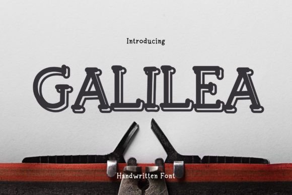 Galilea: A Timeless Script Font for Web Design