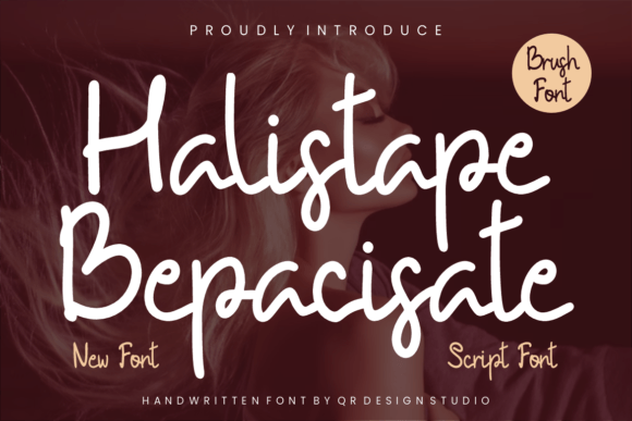 Halistape Bepacisate: A Script Font for Digital Design