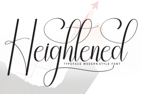 Heightened: A Timeless Script Font for Editorial Design