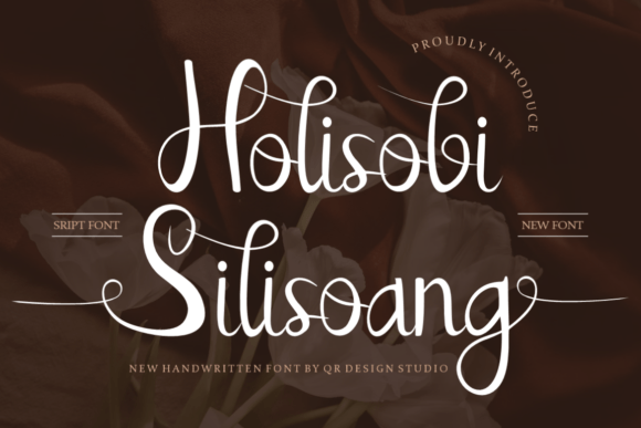 Holisobi Silisoang: A Script Font for Editorial Expression