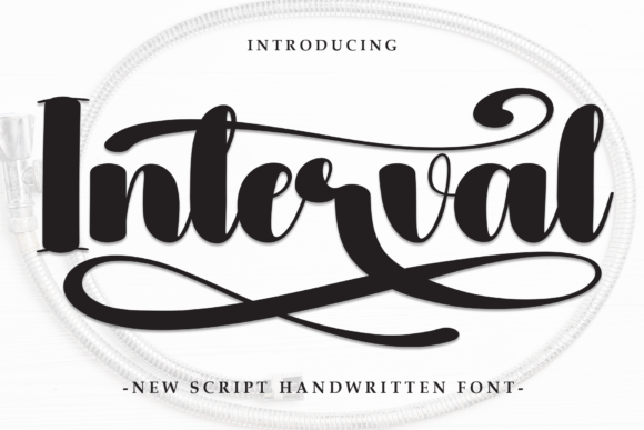 Interval: A Versatile Script Font for Modern Web Design