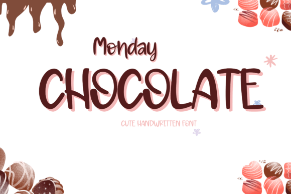 Monday Chocolate: A Handwritten Font for Editorial Elegance