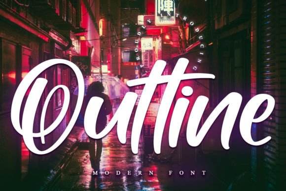 Outtine: A Font That Adds Personality to Branding
