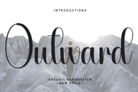 Outward: A Timeless Script Font for Editorial Design