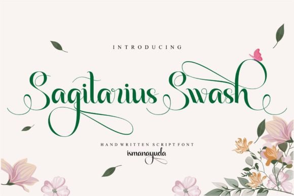 Sagitarius Swash: A Script Font for Dynamic Web Design
