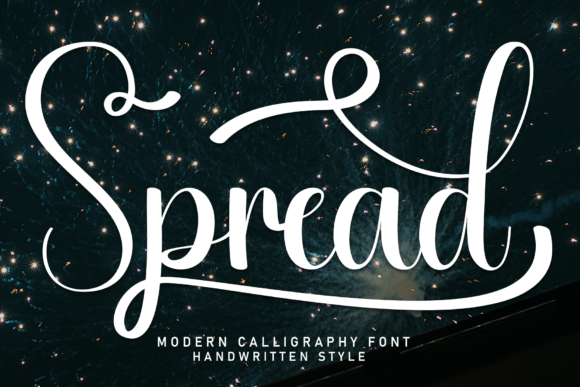 Spread: A Handwritten Font That Adds Personality to Branding