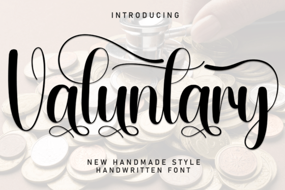 Valuntary: A Friendly Font for Branding Projects
