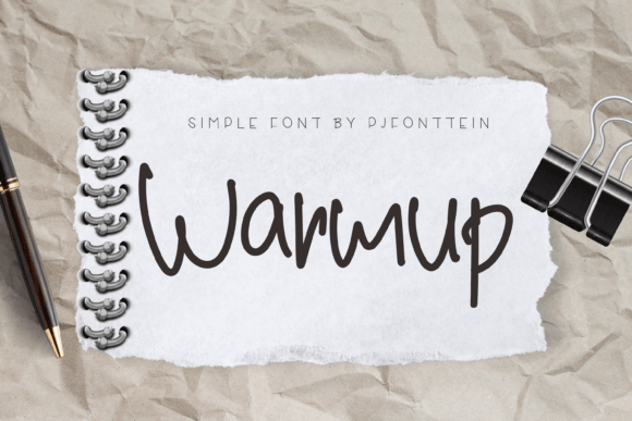 Warmup: A Font That Adds Romance and Refinement to Your Brand