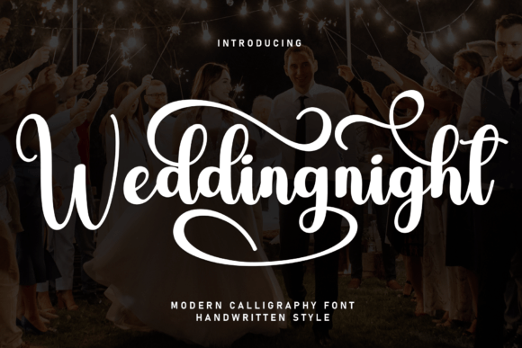 Weddingnight Font Review: A Romantic Script for Branding